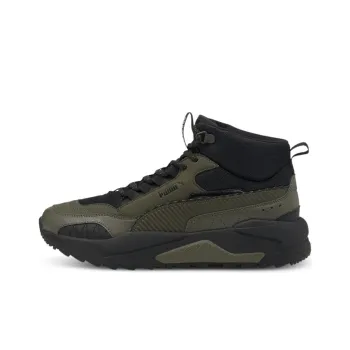 PUMA X Ray 2 Square Mid Wtr Running Shoes Unisex Green/Black