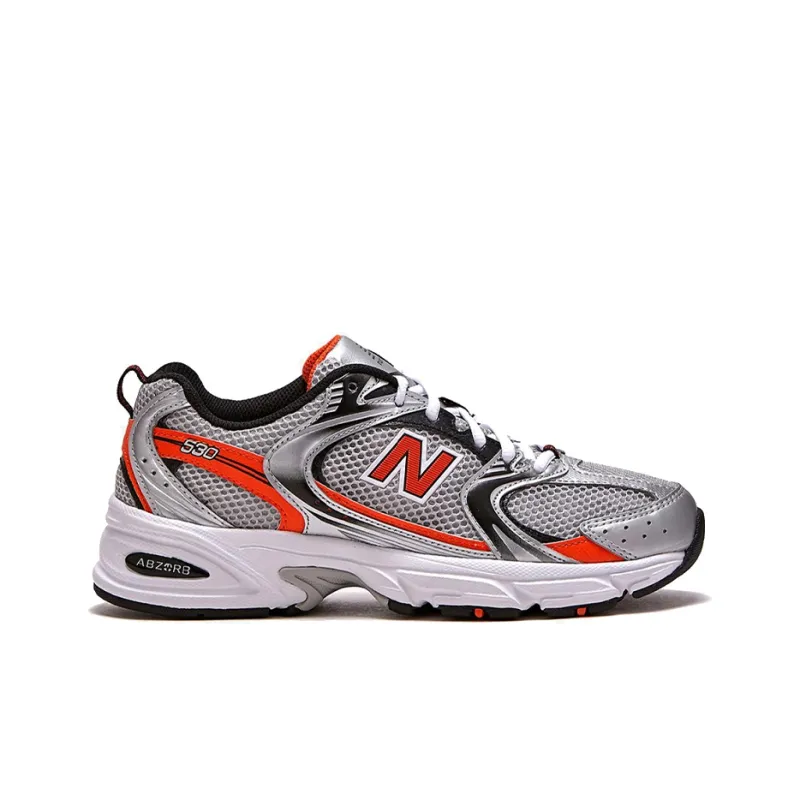 New Balance 530 Silver Red Black-1