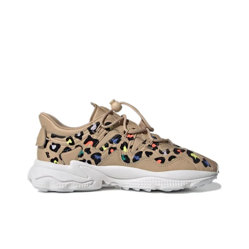 Adidas Originals Ozweego Plus 'Brown Black Yellow' Women's-1