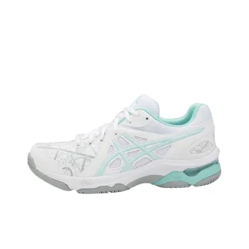 Asics Gel-Netburner Academy 7 Running Shoes Women's Low-Top White/Blue