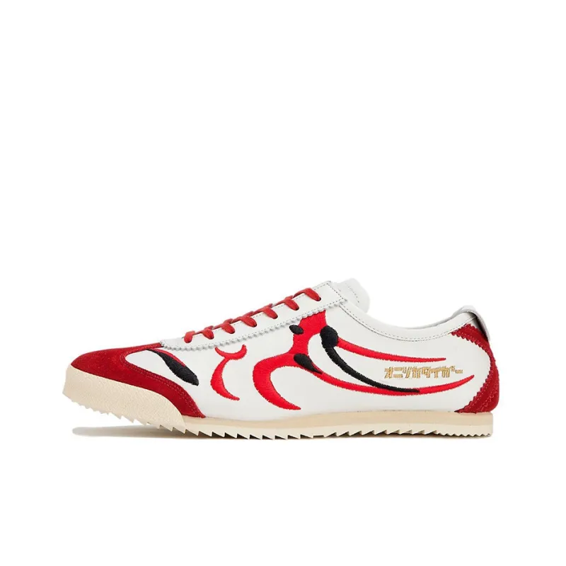 Asics Onitsuka Tiger Mexico 66 Deluxe Nm White Classic Red Kumadori-0