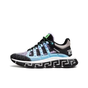 VERSACE Trigreca Milan Black Blue Purple