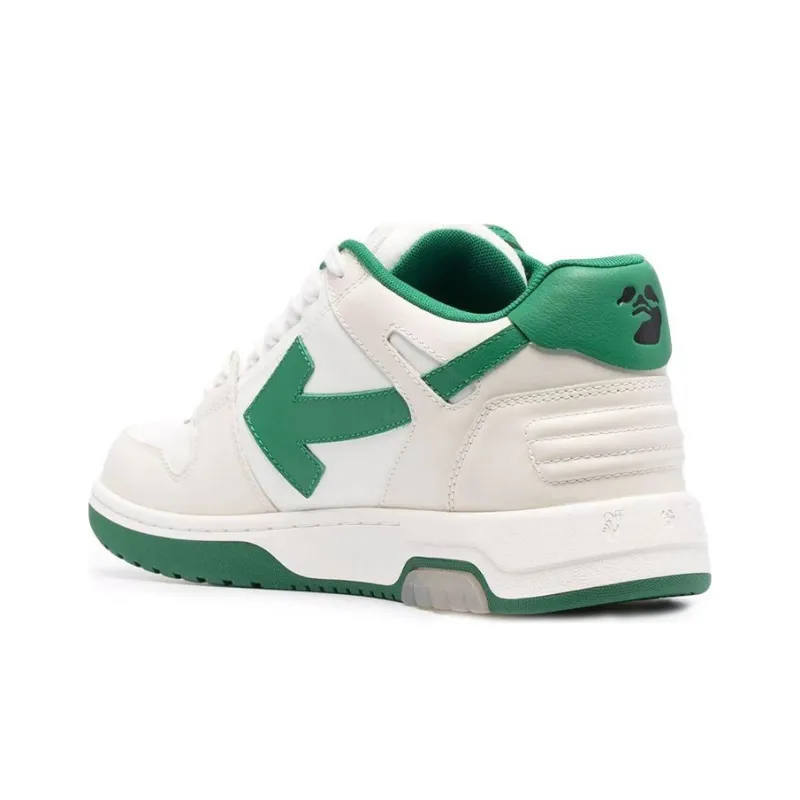 OFF WHITE Out Of Office Low Top Sneaker 'Green White'-3
