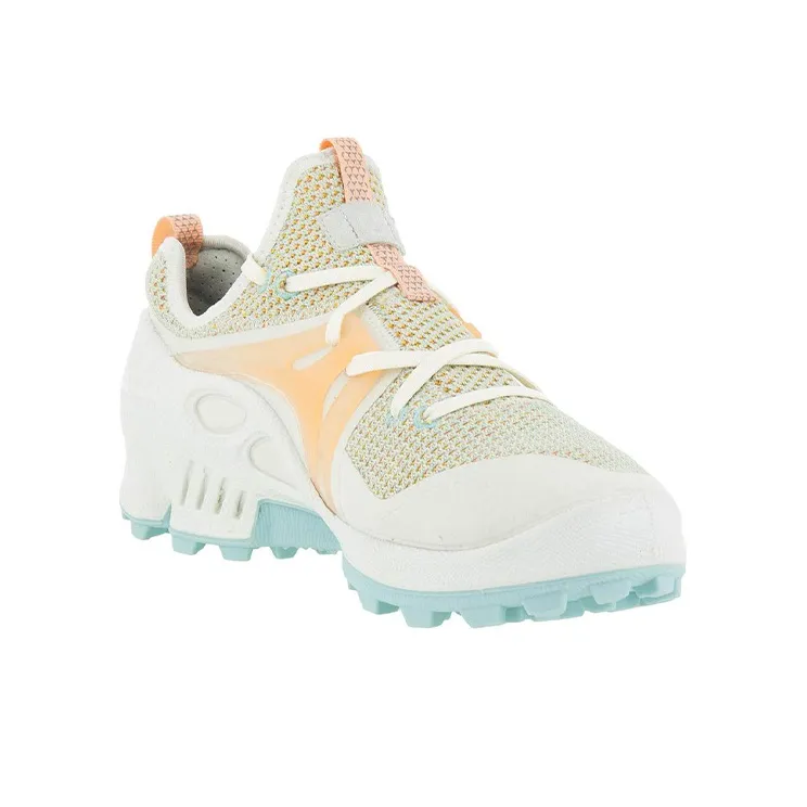 Ecco Biom C Trail Breathable Low Top Running Shoes Women's Pink White Comfortable-2