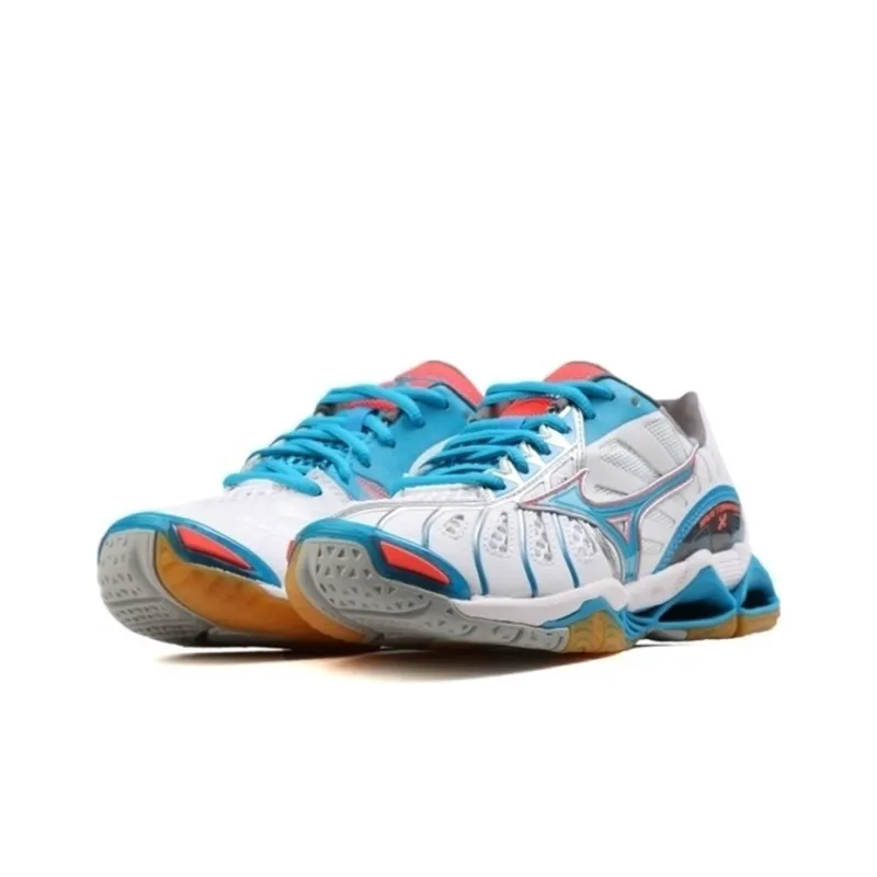 Mizuno Wave Tornado Running Shoes Unisex Low-Top Blue/White-2