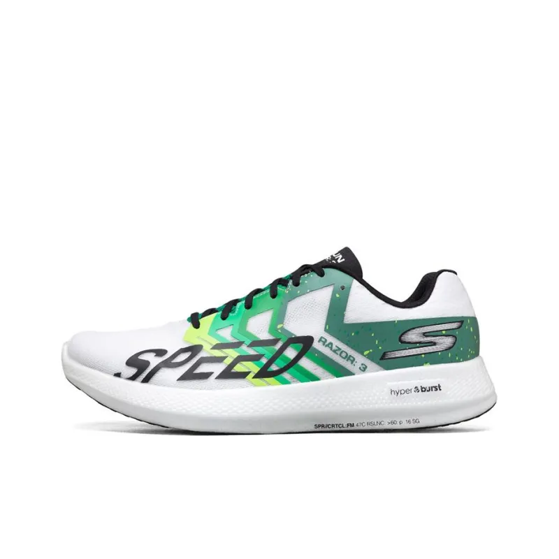 Skechers Go Run Razor 3 'White Green'-0