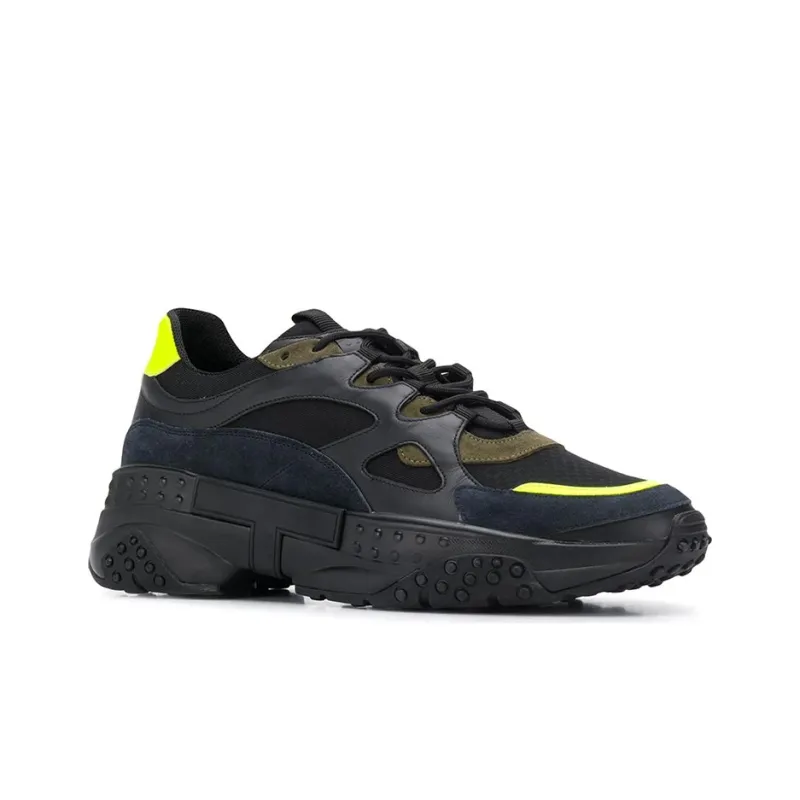 TOD'S Low Top Running Shoes Men's Black-1