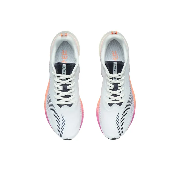 LiNing Red Hare 5 Pro Anti Slip And Wear Resistant Support Reflective Low Top Running Shoes Men's White-3