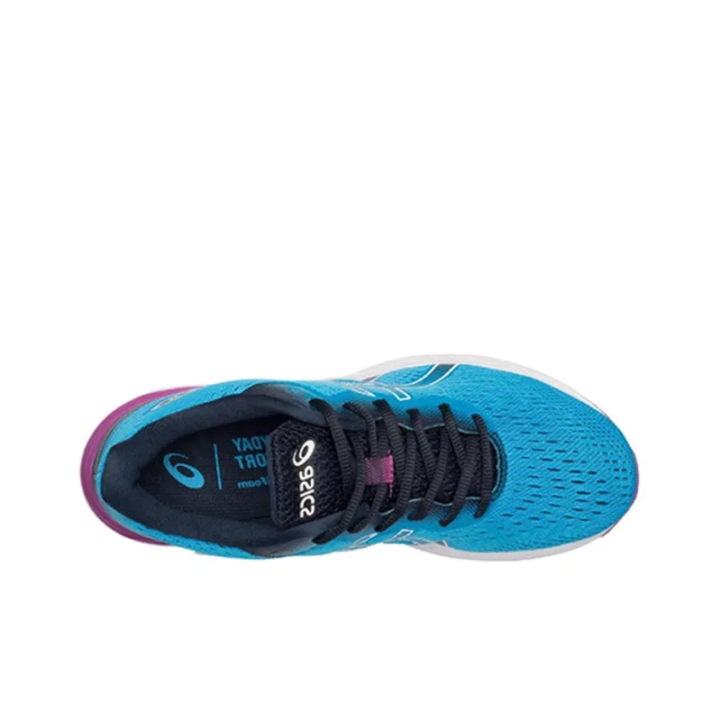 Asics Gel-Excite Wear-Resistant Slip-Resistant Cushioning Low-Top Running Shoes Women's Blue Pink-1