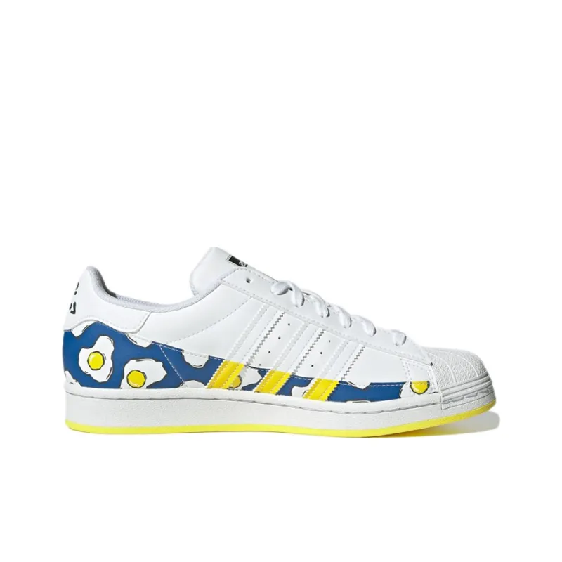 Superstar Philip Colbert X Adidas Originals 'Save The Lobster Fried Eggs'-1