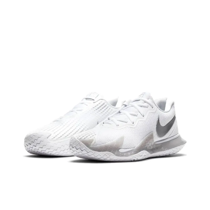 Nike Court Air Zoom Vapor Cage 4 'White Metallic Silver' Women's-2