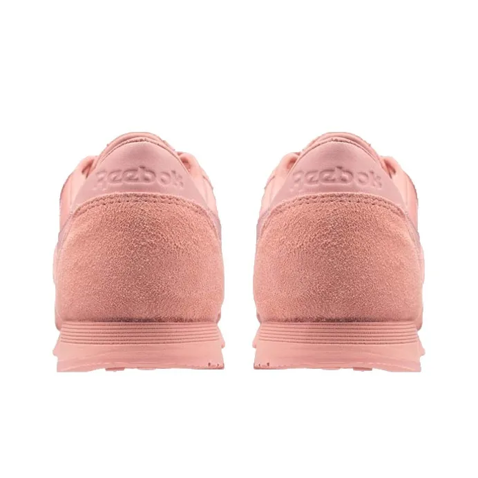 Reebok Classic Nylon Casual Shoes Women's Low-Top Pink-4