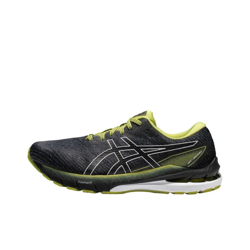 Asics GT 2000 10 4E Wide 'Glow Yellow Black'-0