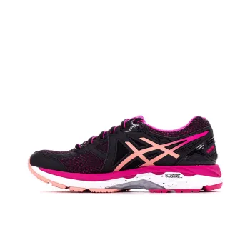 Asics GT 2000 4 Running Shoes Women's Low Top Black/Fuchsia Pink