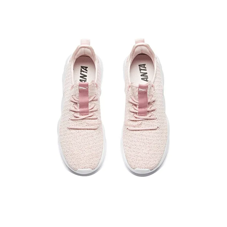 ANTA Casual Shoes Women's Low Top Pearl Pink/Dusty Pink/ANTA White-3