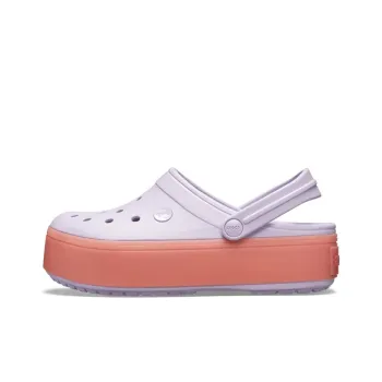 Crocs Beach Purple Pink Sandals Women's