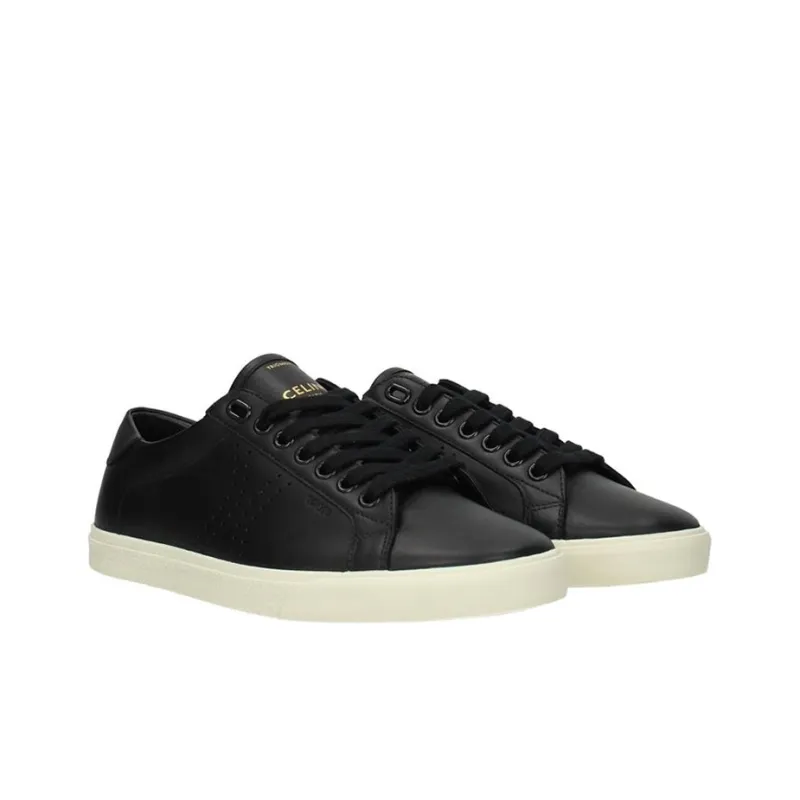 CELINE Triomphe Skateboard Shoes Women's Black-1