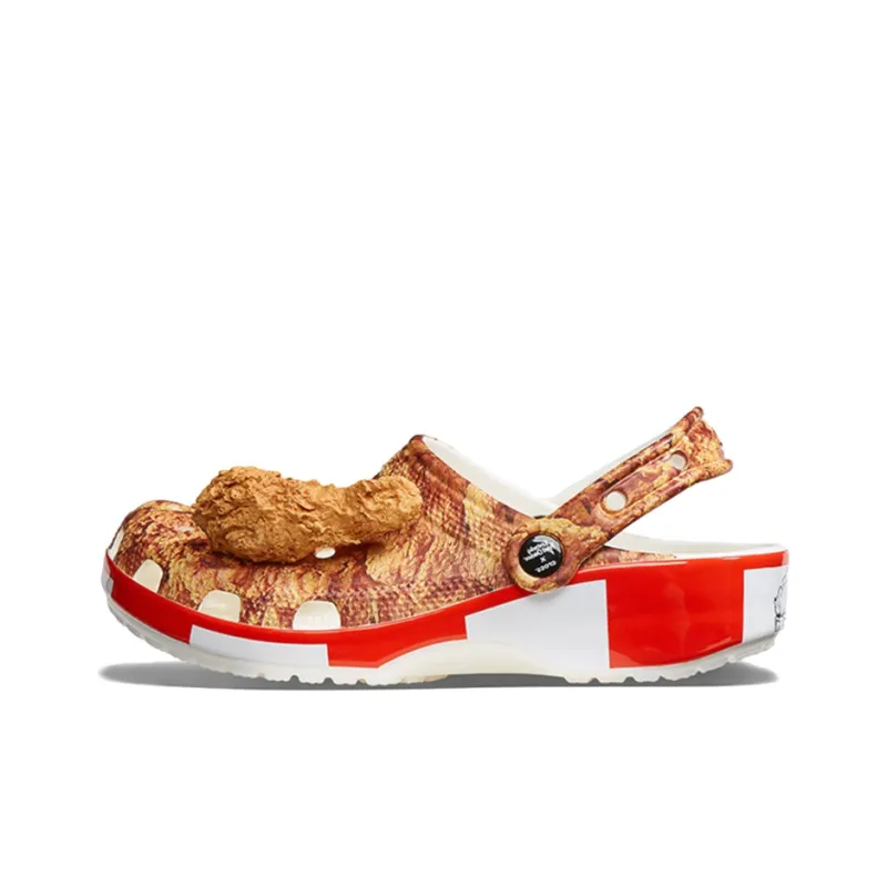 Crocs Kfc X Crocs Classic Clog Crossover Beach Sandals Unisex Multi Color-0