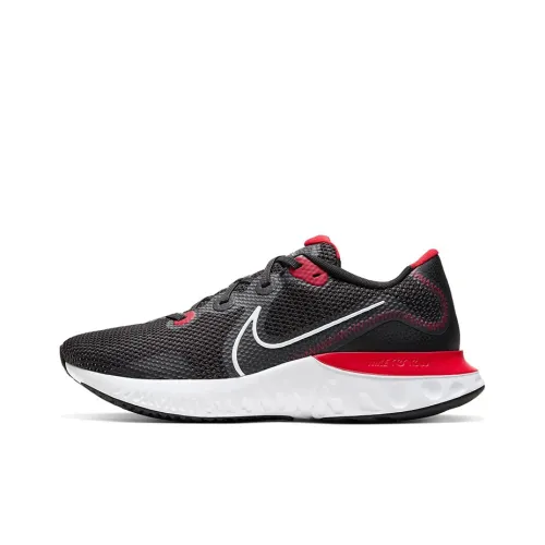 Nike Renew Run Running Shoes Men Low-Top Black/Red/White