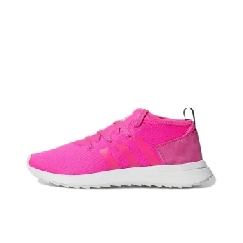 Adidas Originals Abrasion Resistant Coverage Low Top Running Shoes Women's Fuchsia