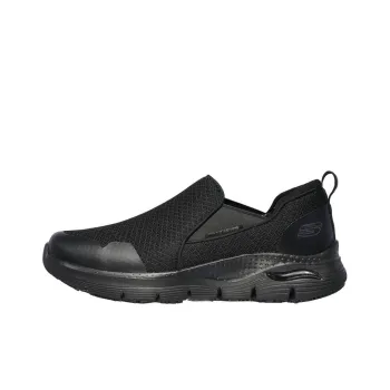 Skechers ARCH FIT SR -Tineid Cushioning Anti-Slip And Wear-Resistant Low-Top Casual Shoes Men's Black