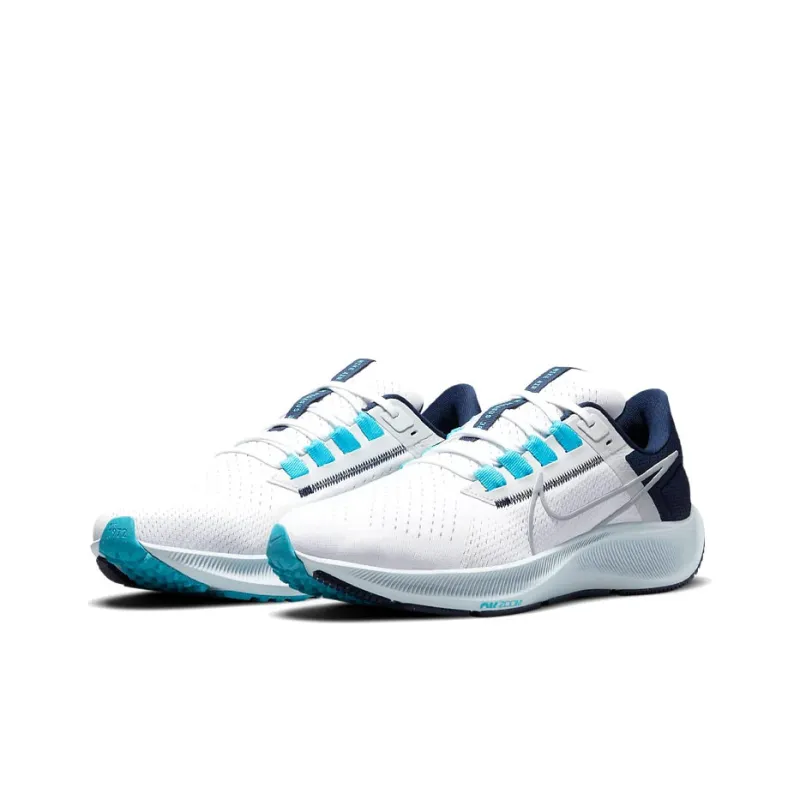 Nike Air Zoom Pegasus 38 White Midnight Navy-2