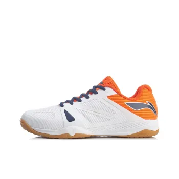 LiNing Blade Professional Low Top Running Shoes Men's White Orange