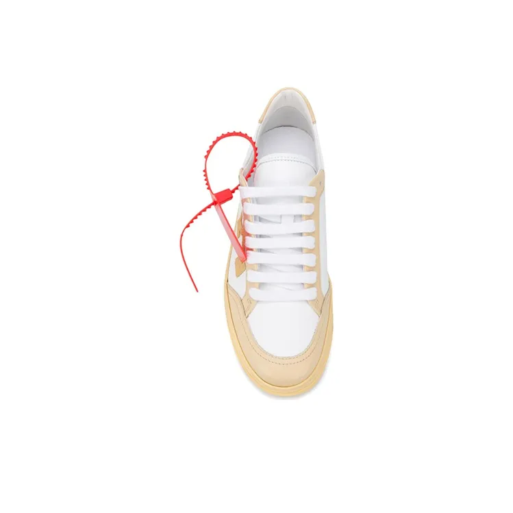 OFF WHITE Arrows 2.0 Low tops Leisure Sneakers White/Yellow Women's-4