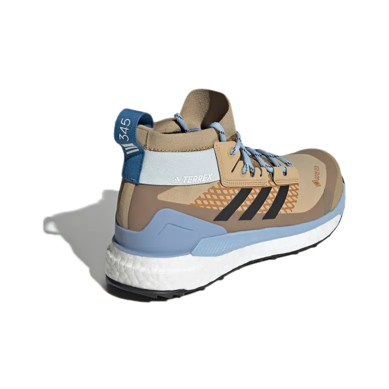 Adidas Terrex Free Hiker Hiking / Trekking Shoes Women's High-Top Brown/Blue-3