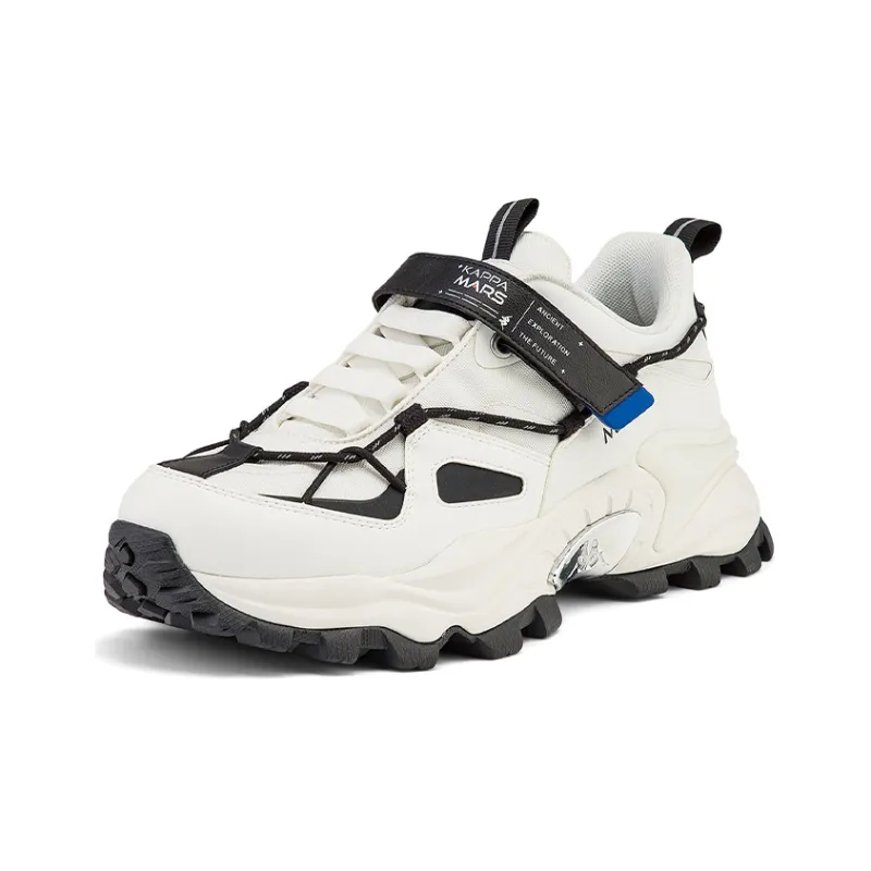 Kappa Slip-Resistant Low-Top Casual Shoes Unisex White-1