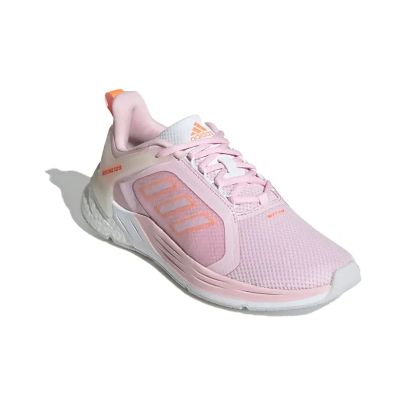 Adidas Response Super 2.0 Anti-Slip And Wear-Resistant Breathable Low-Top Running Shoes Women's Pink-2