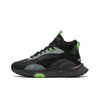 Puma Wild Rider Mid Black Dark Shadow