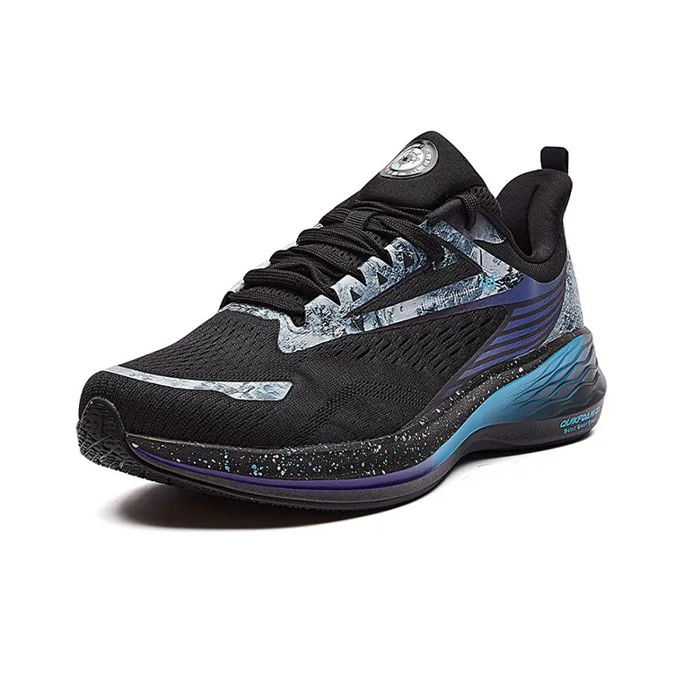 361° Cushioning Slip Resistant Low Top Running Shoes Men's Fantasy Purple-2