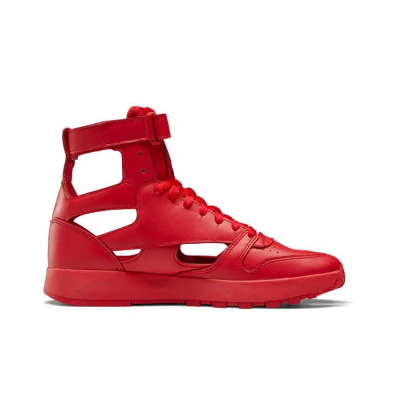 Reebok Classic Leather Tabi High Maison Margiela Red-1