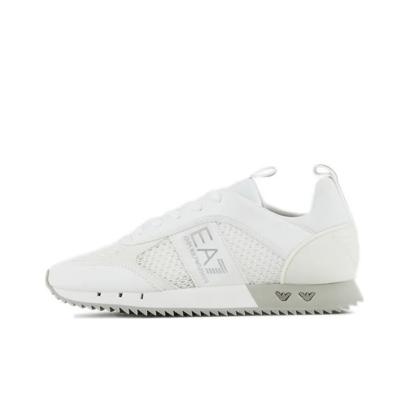 EMPORIO ARMANI Side Stripe Lace Up Sneakers-0