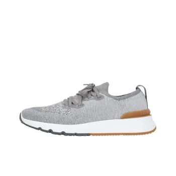 Brunello Cucinelli Knitted Low Top Sneakers