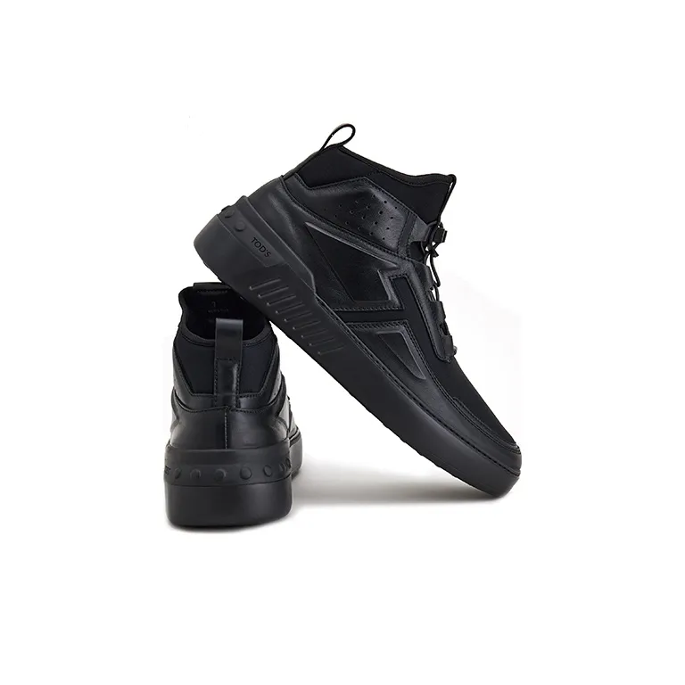TOD'S Stylish Skateboarding Shoes Men's Black-4