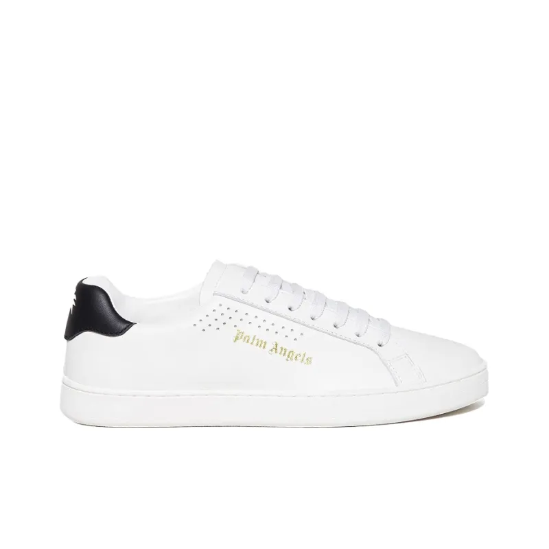 PALM ANGELS Tennis Low Top Stylish Skateboarding Shoes Women's White-1