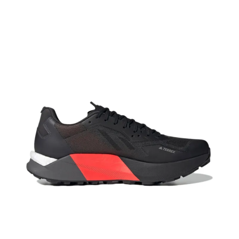 Adidas Terrex Agravic Ultra Trail 'White Solar Yellow'-1