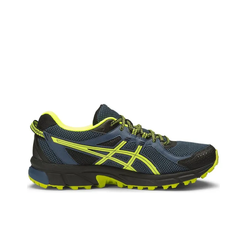 Asics Gel-Sonoma 2 Wear-Resistant Low-Top Running Shoes Men's Blue Black Yellow-1