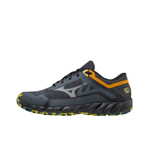 Mizuno Wave Ibuki 3 Running Shoes Men Low-Top Black/Grey