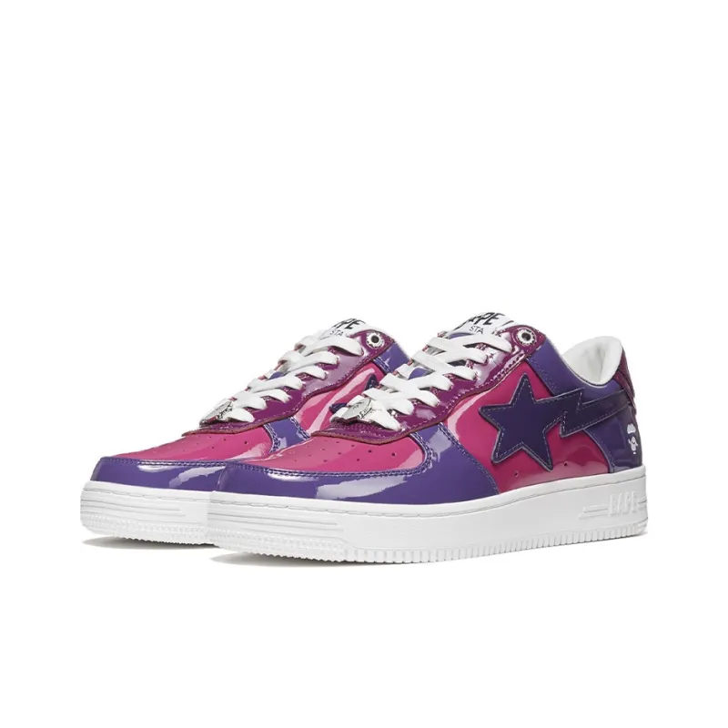 A BATHING APE Bape Sta Low Color Camo Combo Purple-2