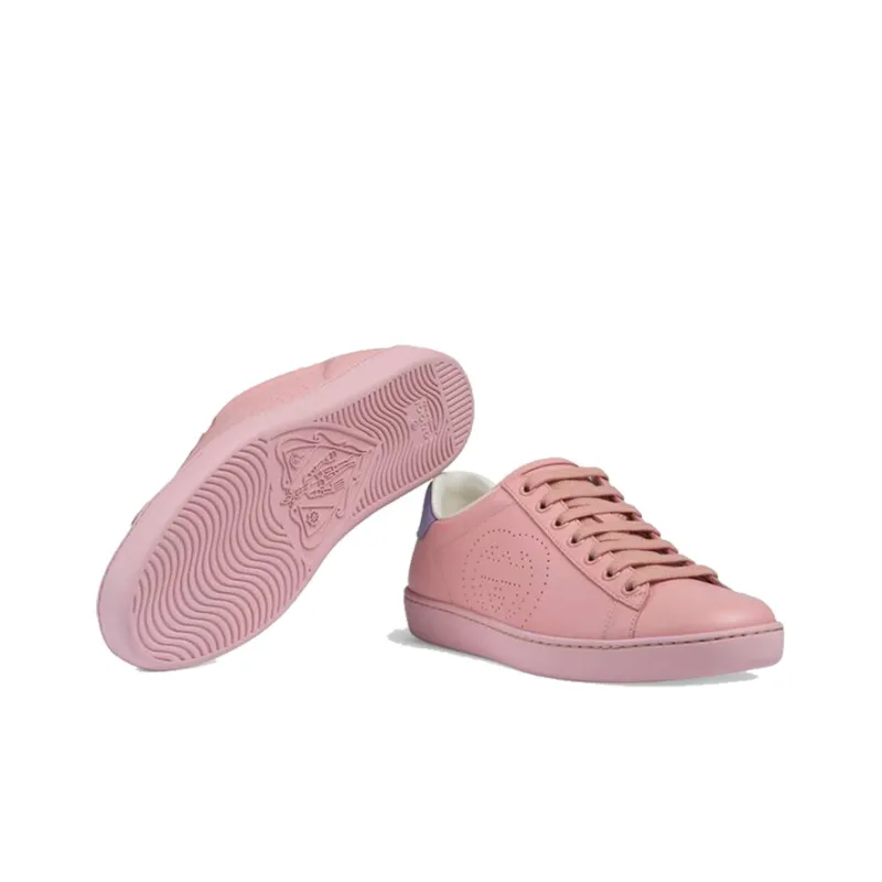 GUCCI Women's Ace 'Interlocking G Pink Blue' Women's-2