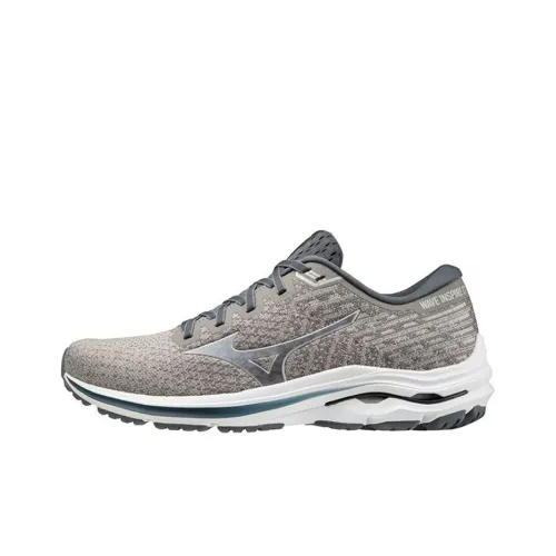 Mizuno Wave Inspire 17 Running Shoes Unisex Low-Top Gray