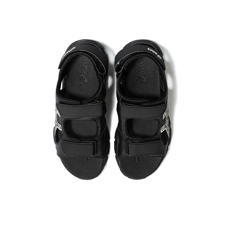 Asics Kahana Sd Black Sandals 'Black White'-3