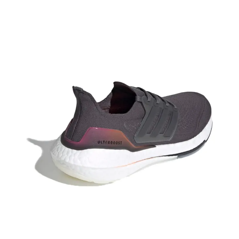 Adidas Ultra Boost 21 Grey Screaming Orange-3