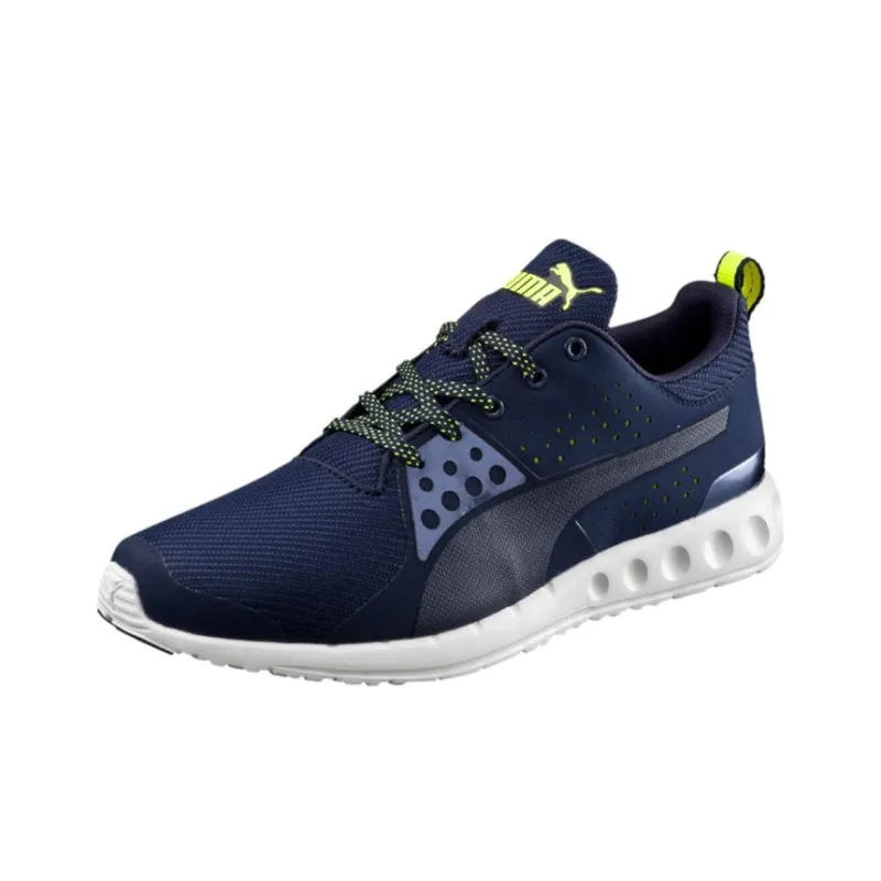 PUMA Valor Mesh Anti-Slip Wear-Resistant Low-Top Running Shoes Men's Dark Blue-2