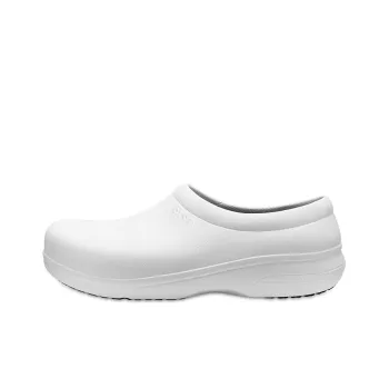 Crocs On The Clock Work Slip On 'White'
