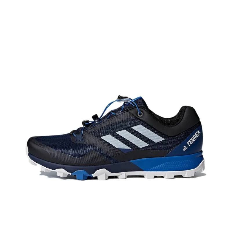 Adidas Terrex Trailmaker Wear-Resistant Low-Top Trekking Shoes Men's Navy Blue-0