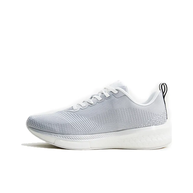LINING Red Hare 5 Pro Running Shoes Men Low Top Gray/White-0
